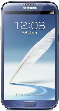 Смартфон Samsung Galaxy Note 2 GT-N7100 Blue - Стерлитамак